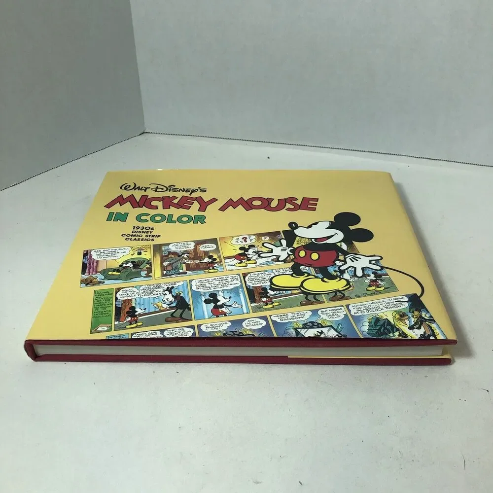 Walt Disney's Mickey Mouse in Color Gottfredson 1988 HC‎ First Edition Vintage B